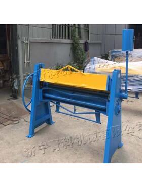 金属板料下压折弯机电动液压钢板折板机3kw不锈钢板弯板机