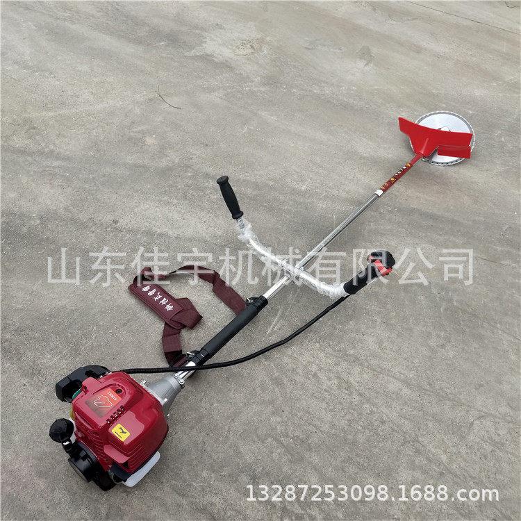 园林工具割灌机打草机 大功率汽油动力侧挂式背带割草机图片