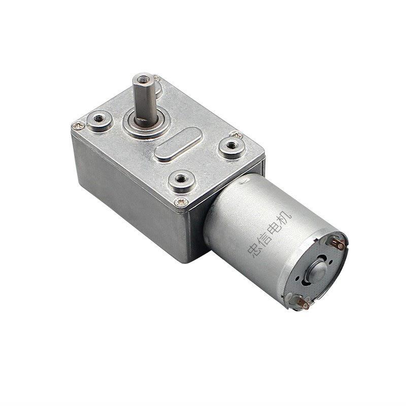 光伏清洁机器人 自动懒人洗澡机 4632涡轮蜗杆减速电机370马达