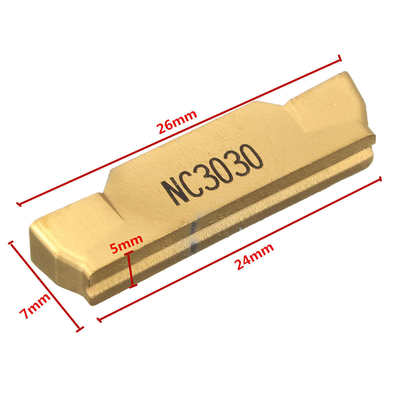 数控车床外车刀刀片刀粒 MGMN500-M NC3030硬质合金刀片铣削刀片