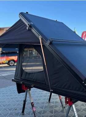 批发铝合金硬顶车顶帐篷rooftop tent 越野车户外 野营帐篷2人