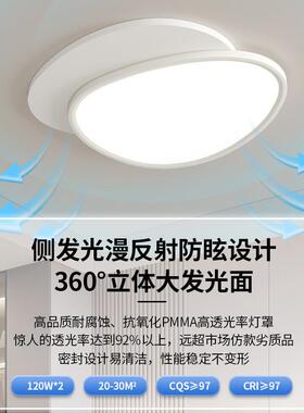 2024新款鹅蛋卧室吸顶灯现代简约大气创意个性北欧led灯中山灯具