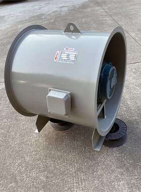 管道式高压轴流风机 GXF-II-9C 风量40000 风压770 15kw 380v