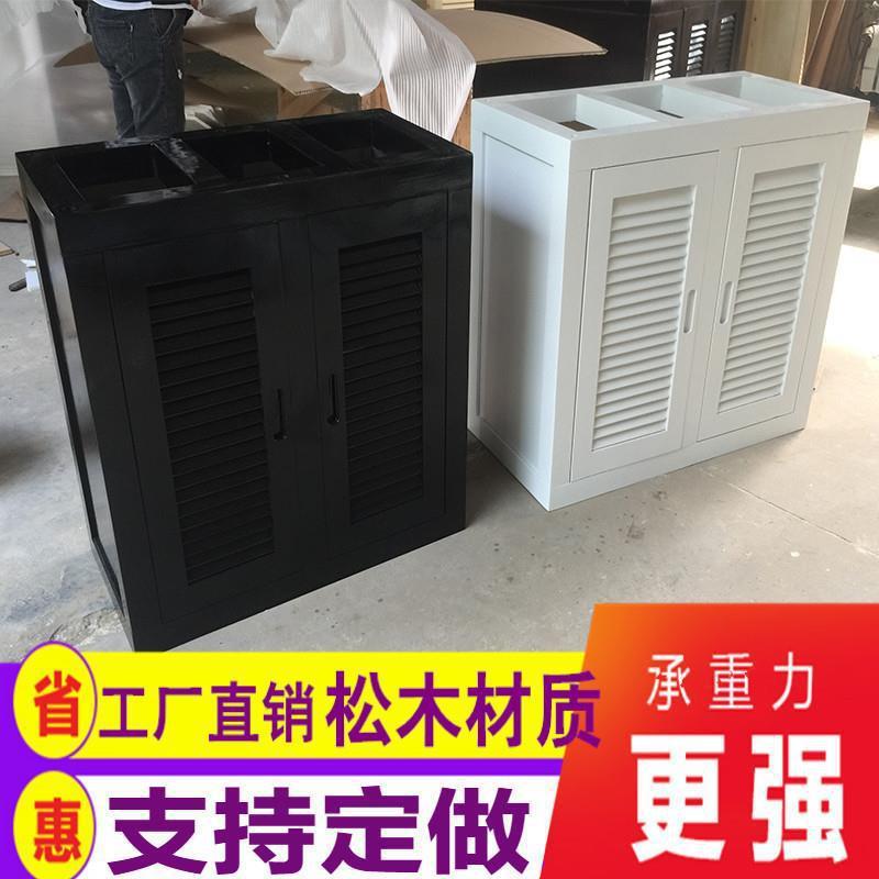 鱼缸底柜实木水草水族箱白缸底座大中小型隔断地柜榫卯垒德株