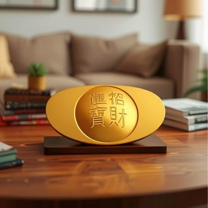 工艺品黄铜金元宝合金元宝办公室居家金属摆件解压手把件铜器实心