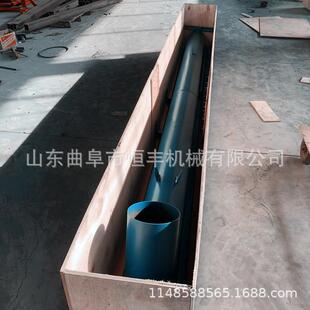 车机管式 水泥沙土输送机 车铁管蛟龙输送机稻谷装 锯末装