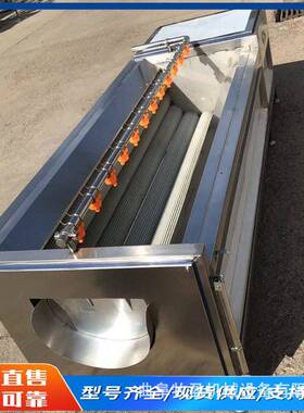 果蔬辊清洗机马铃大姜磨皮机蛎子猪薯蹄荸荠毛海牧盈刷清洗设毛备
