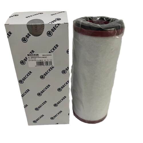 贝克滤芯96541600000油雾分离器U4.70U4.100真空泵排气过滤器