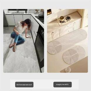 AUAU-Super Absorbent Kitchen Mat Non-Slip Diatomite Kitchen