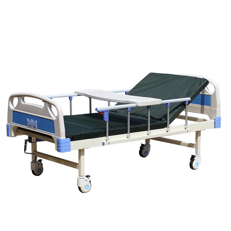 厂家销售养老院用床家用床升降板床带护栏板床 可移动板床