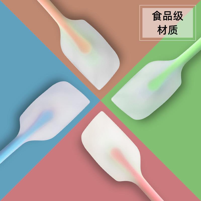 有它厨具硅胶刮刀一体式耐高温烘培蛋糕翻拌铲长柄大号搅拌
