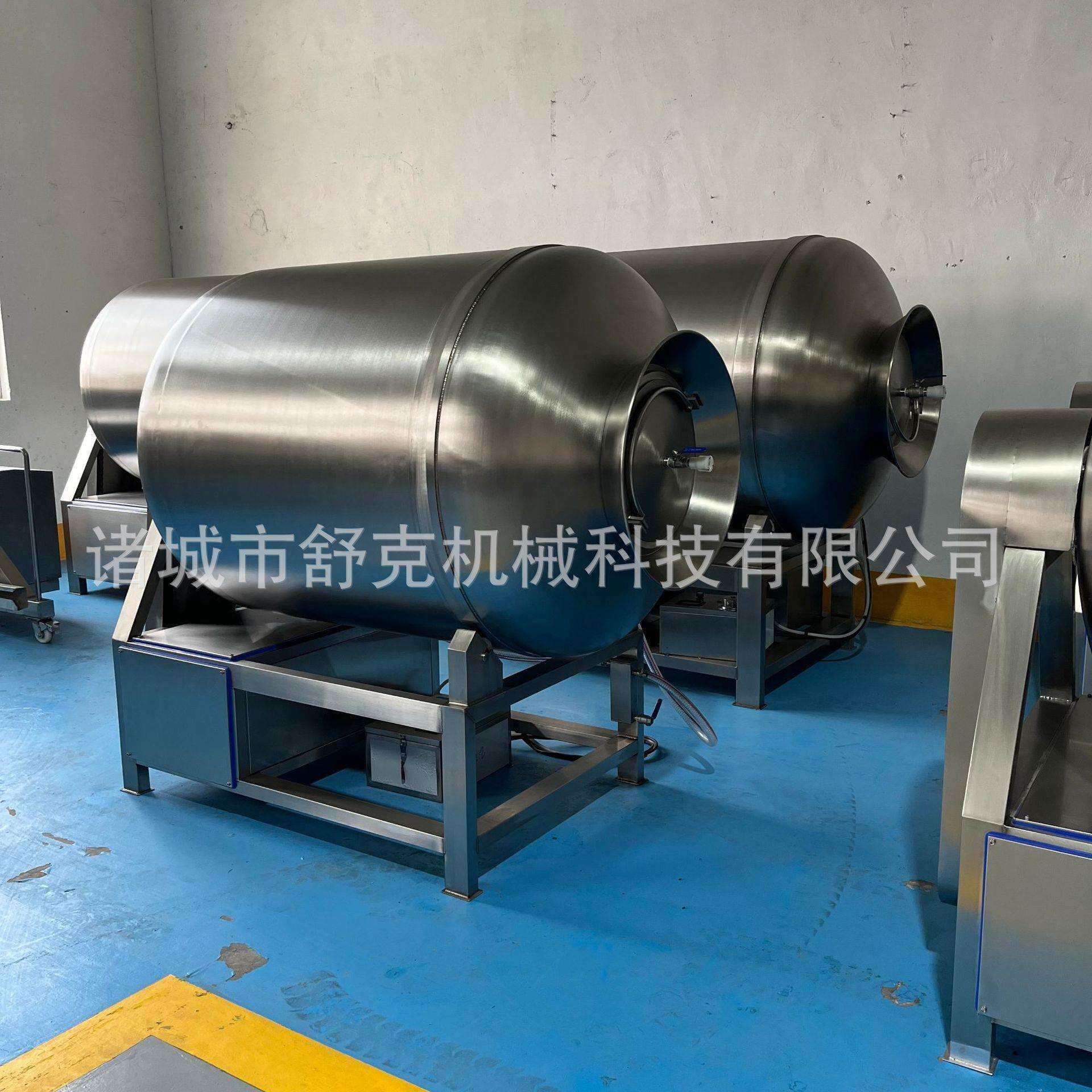牛肉类真空滚揉机 鸡柳真空腌制机 牛柳滚揉腌制机鱼产品入味腌制