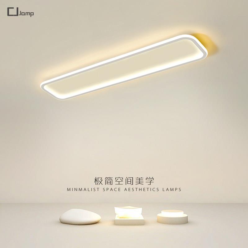 LED吸顶灯现代简约长条客厅灯过道阳台灯走廊玄关阳台卧室灯灯具
