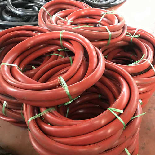 硅胶黑色型密封圈膨胀  密封胶dn2200异形圈气囊充气红色o氟垫圈