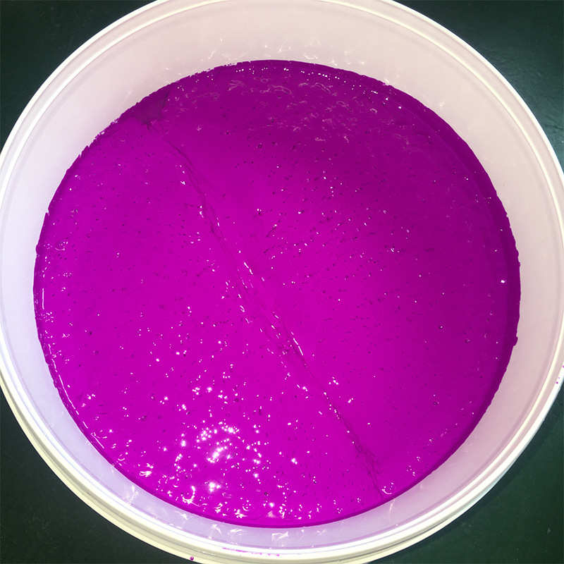 厂家批发荧光紫液体色浆环氧树脂系列调色专用硅胶色膏硅聚合物
