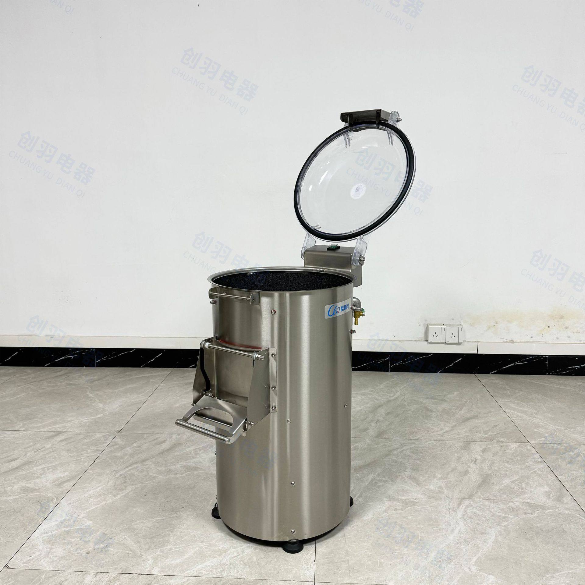 滚磨式15a型商用电动土豆削皮去皮机磨皮机鲜地瓜马铃薯脱皮机
