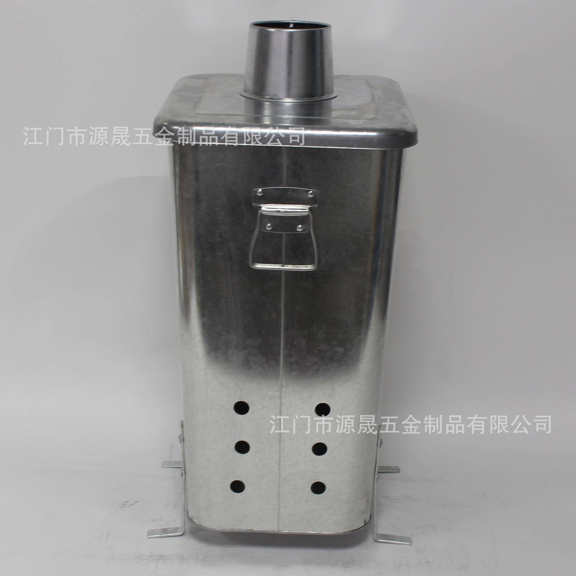 镀锌铁花园树叶焚烧炉 长方形铁制垃圾焚烧桶 镀锌铁皮桶焚烧炉