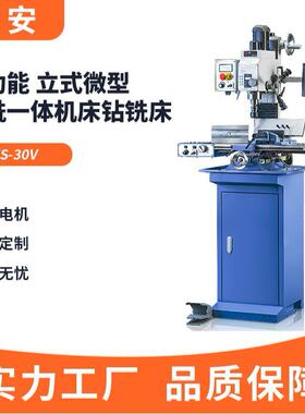多功能立式微型WA-30V钻铣一体机床钻铣床WA-30V无刷