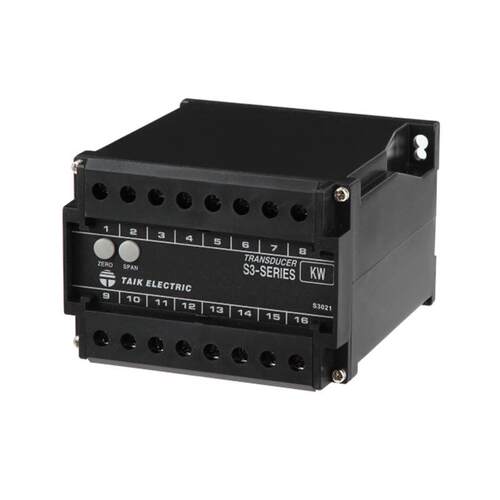 TAIK台技S3-WD模拟信号输出功率变送器 有功功率变送器高精度