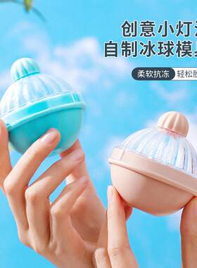 冰球模具食品级硅胶灯泡圆球形状冻冰格冰块威士忌家用制冰球神器