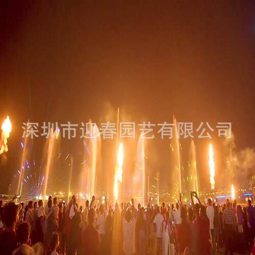 水火喷泉喷头水火交融喷泉网红创意水火相容喷泉设备制作安装工厂