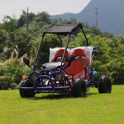 儿童双座汽油卡丁车全地形ATV越野沙滩车游乐场地休闲出租观光车