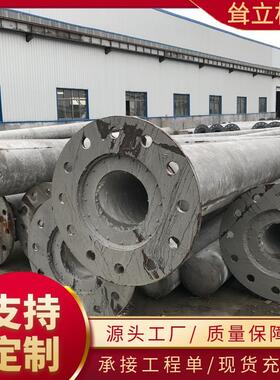 国标18米非预应力口径270mm直埋水泥电线杆国网混凝土电线杆