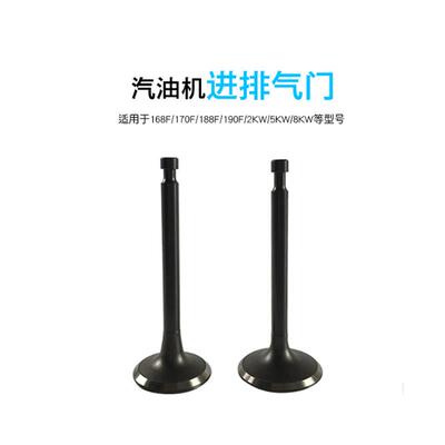 汽油机发电机气门配件168F173F177F188F152F进排气门零部件 丰图