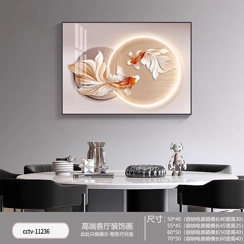 电表箱装饰画 画2025新款电表箱盒遮挡轻奢高级感电闸箱装饰遮挡