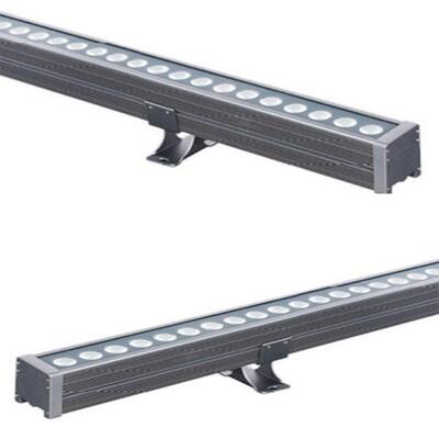 led户外防水IP68外控18w24w36wRGB宽电压七彩DMX512线条灯洗墙灯