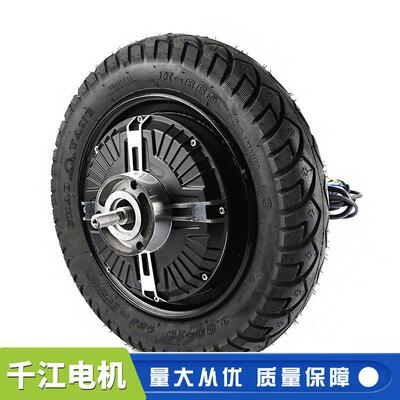 厂家带轮毂伺服电机电动车摩托车24v~48v直流无刷电动电机