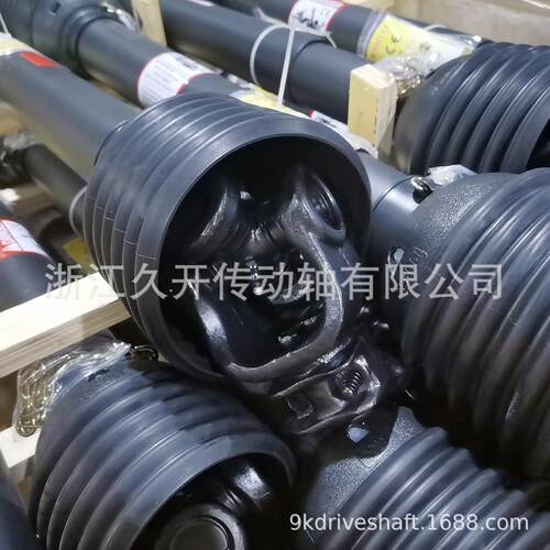 带黑色波浪防护罩，拖拉机配件，PTO 传动轴，工厂直销农机传动轴