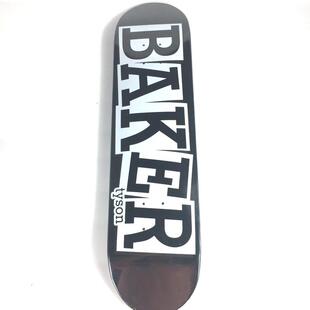 baker字母双翘滑板版面8.0～8.5英寸滑板7层加枫深脚窝弹性板面