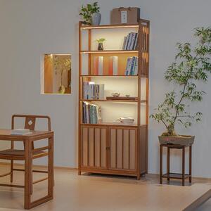 祥福展示柜隔断多宝阁客厅茶室置物架酒柜架子新中式博古架餐边柜