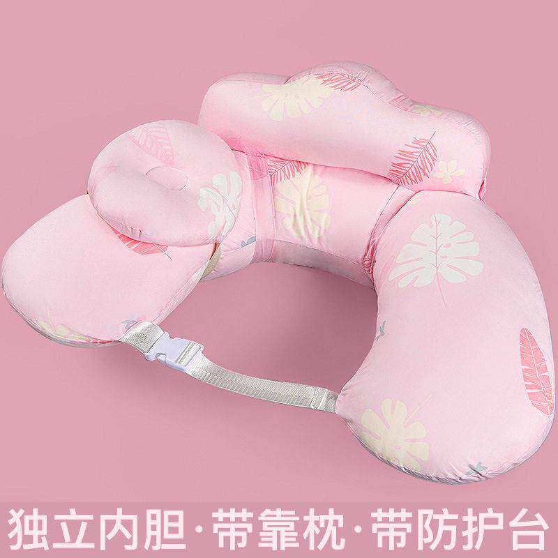 新款直销跨境婴儿哺乳枕 护腰枕 抱娃多功能喂奶枕抱娃神器U型新