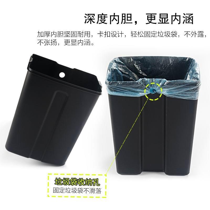 房垃圾桶带盖脚盖踩式不厨钢大号FZT家用有防臭商用酒店脚踏锈垃