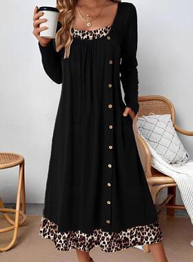 Round neck long sleeved pullover color blocked pleated
