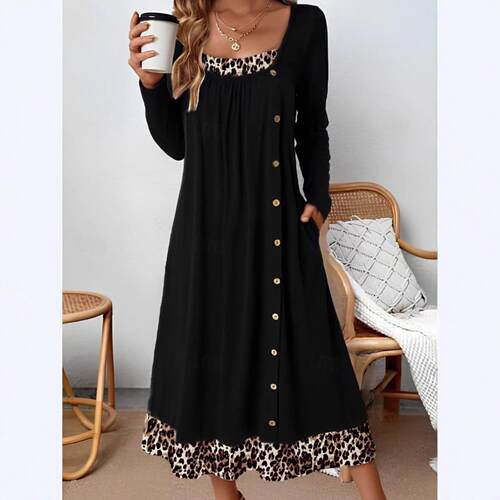 Round neck long sleeved pullover color blocked pleated
