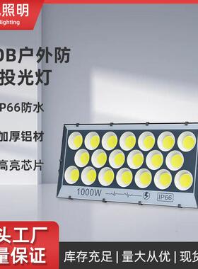 跨境户外防水COB投光灯高亮LED户外庭院灯大功率防水尘led投光灯