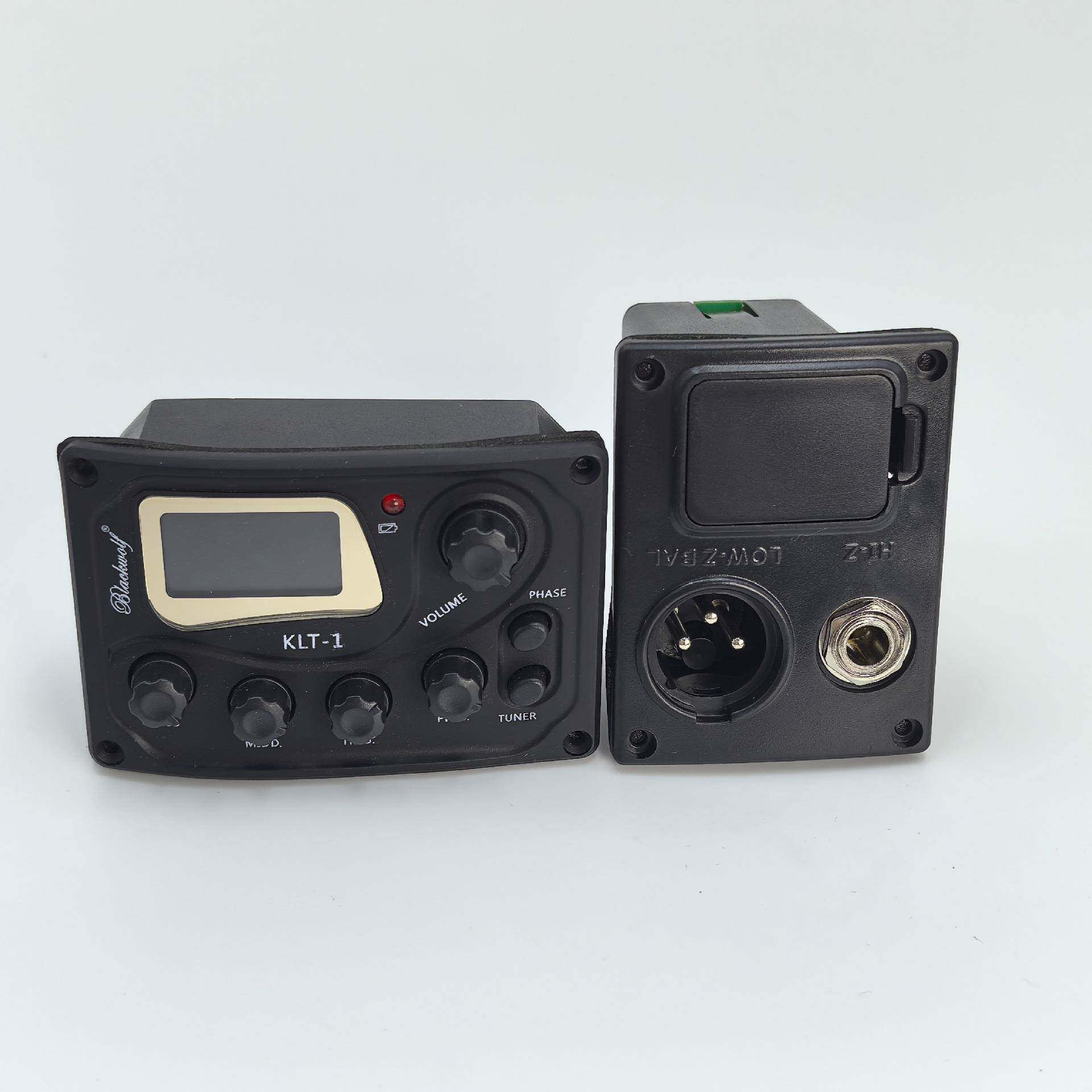 吉他拾音器ALT-1民谣古典木吉他拾音器四段EQ均衡器液晶调音器