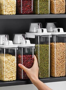 Airtight Grain Storage Container for Kitchen, Food-Grade Tra