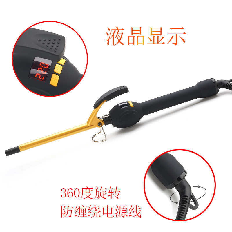 外贸厂家批发卷发棒液晶显示电气陶瓷卷发器干湿两用美发烫发工具,个人护理/保健/按摩器材,卷/直发器,淘宝优惠券,粉丝福利购,淘宝优惠卷