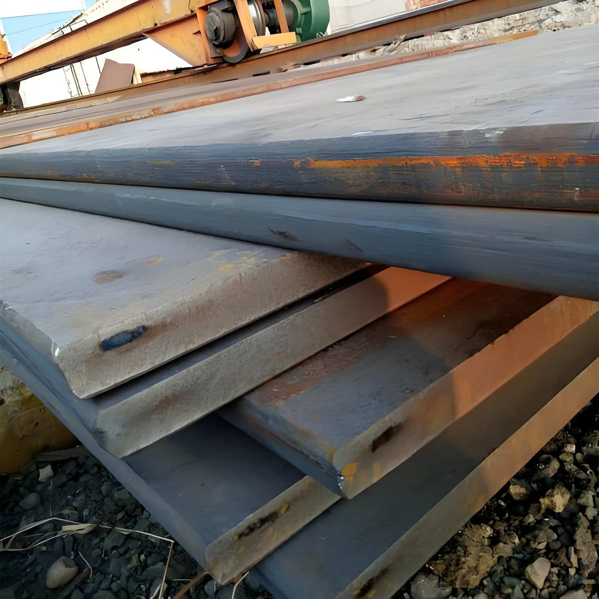 钢冠 热轧钢板 Q235B开平板铺路用板合金钢板 激光切割规格齐全