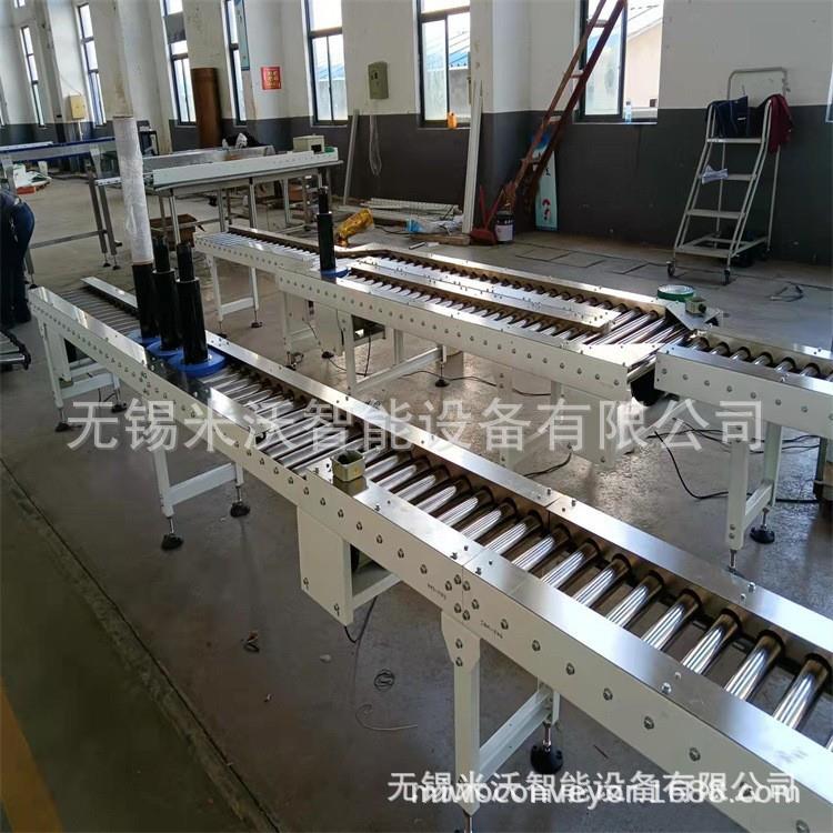 多契带动力包胶锥辊积放滚筒自动记件光感启停智能快递物流分拣 - 实物图