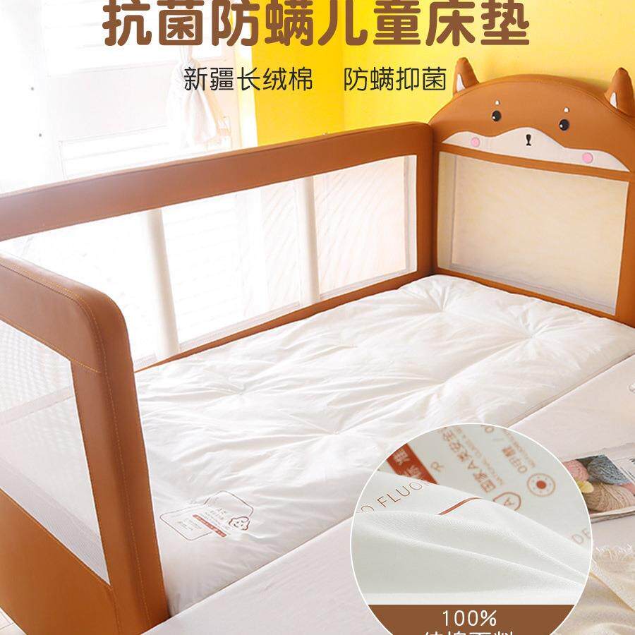 宝宝床垫加厚新生婴儿纯棉褥子儿童拼接软褥子幼儿园午睡专用垫被