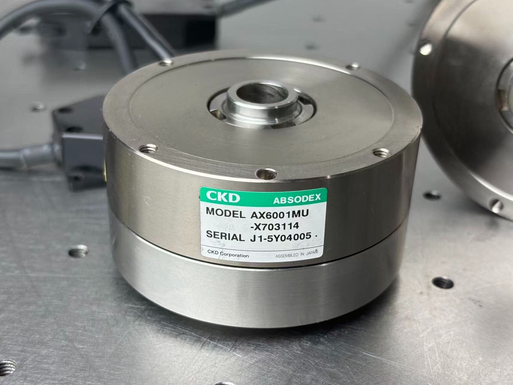 CKD AX6001MU 精密小型旋转台  电动R轴 带驱动