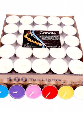 50pcs/Pack Flameless Candles Tea Lights Candle Tealight