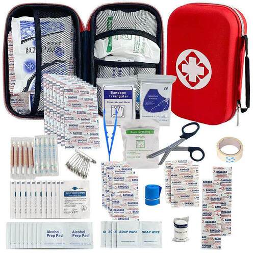 284PCS First Aid Kit Home Car Camping Hiking Emergency Small