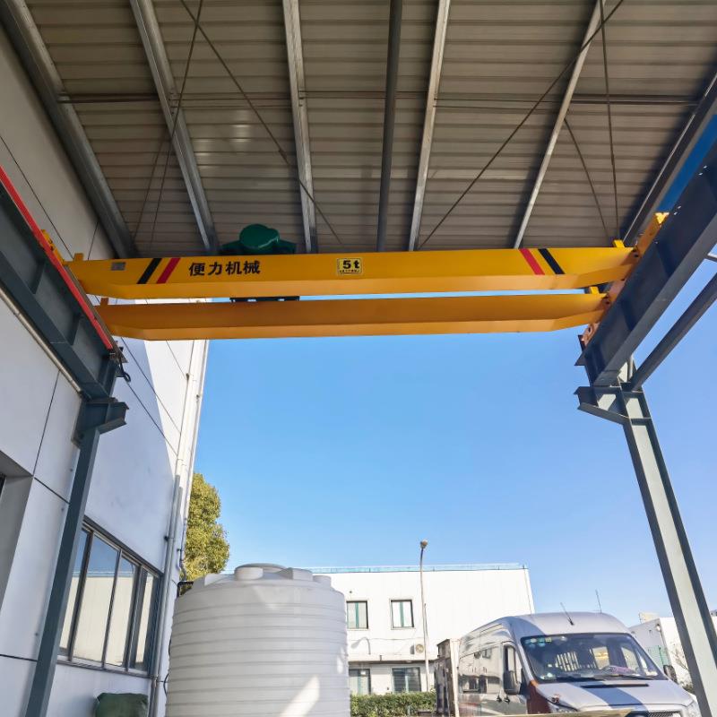 Q型D2吨3t电动双梁吊钩吊桥式航车5无品牌/10吨t机16吨32顿吊钩双