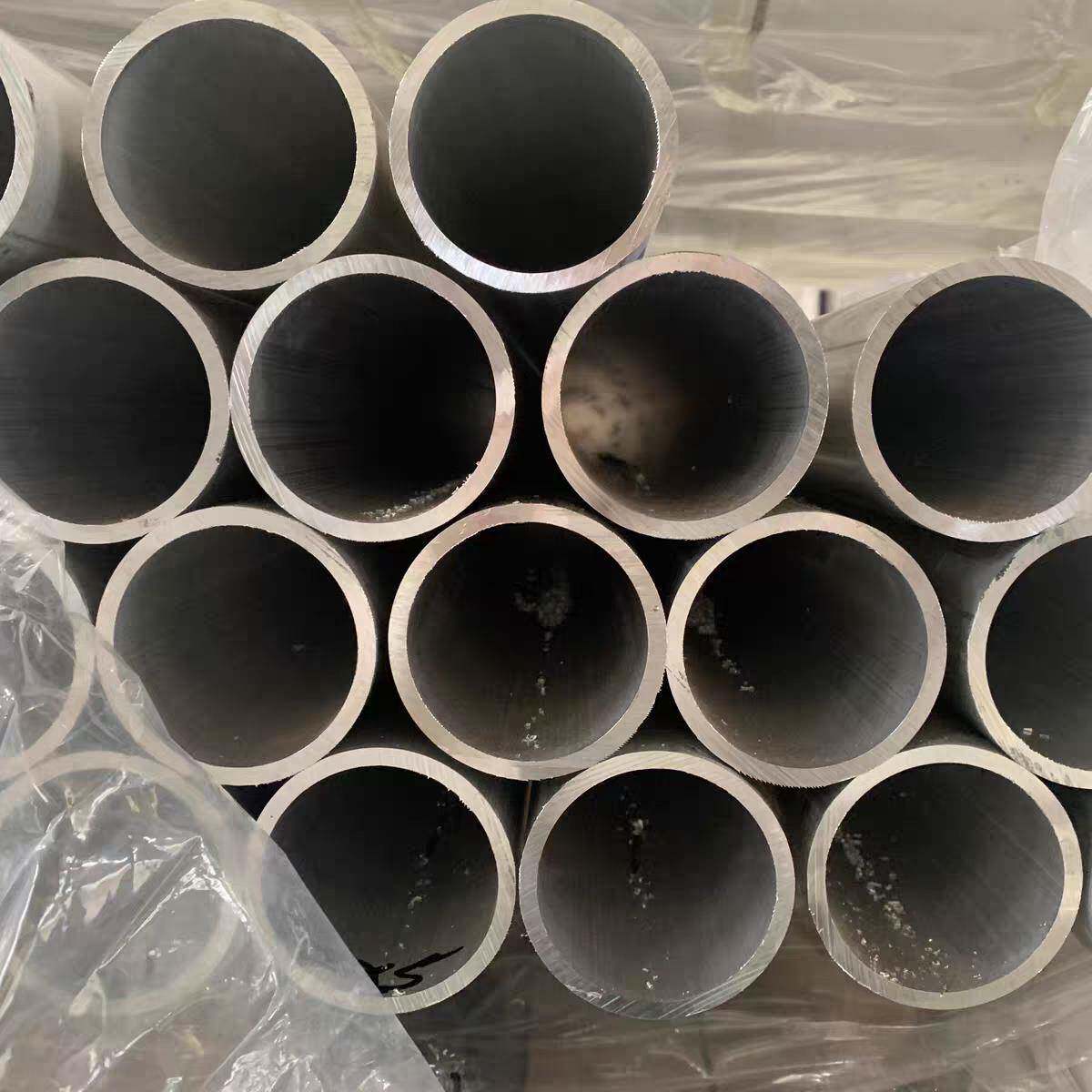 6061铝合金圆管薄壁管厚壁管无缝管铝管大小口径管材 可切割